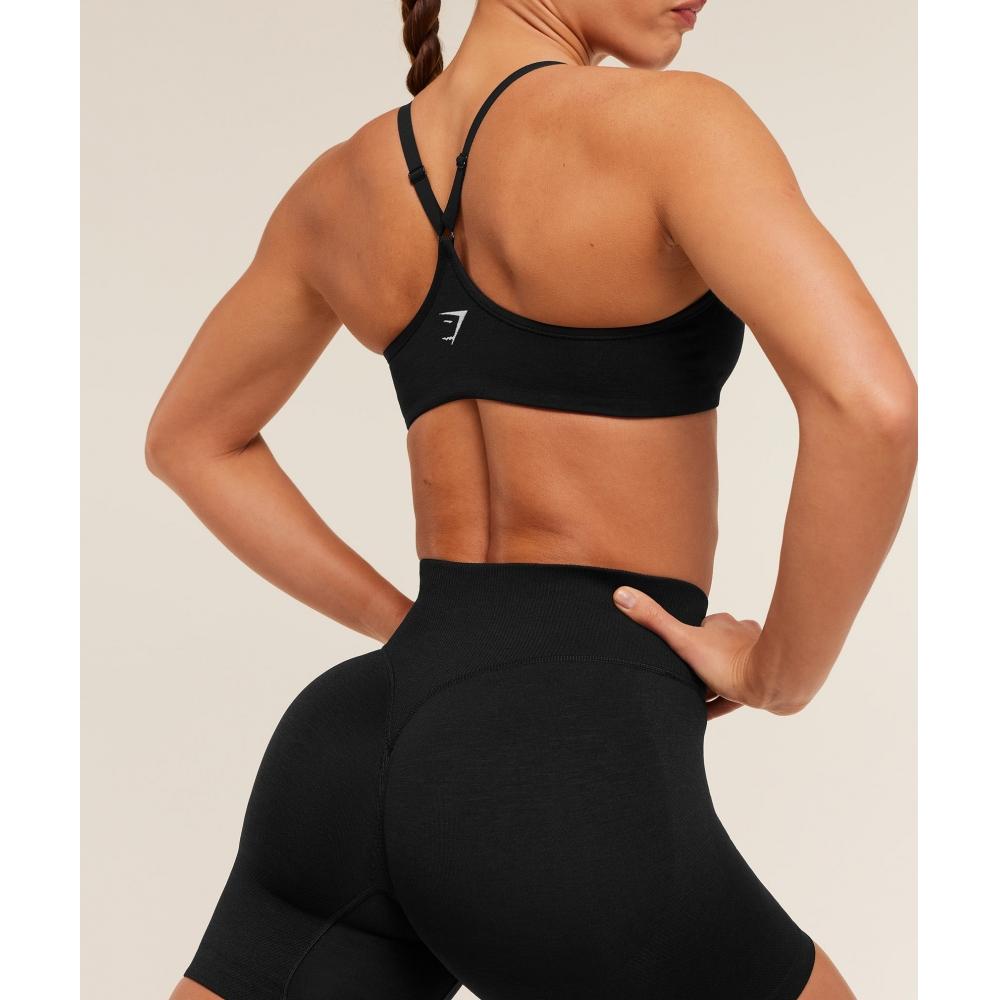 Gymshark Interval Seamless Short Black B6b3k Bb2j