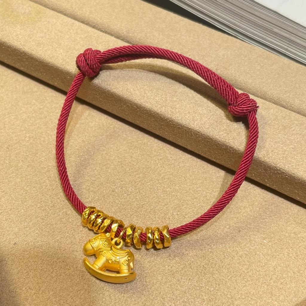 Hot Selling Zodiac Horse Bracelet Women's Light Luxury Niche Red Bracelet Temperament Versatile Bracelet