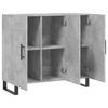 Sideboard Concrete Grey 90 x 34 x 80 cm Engineered Wood