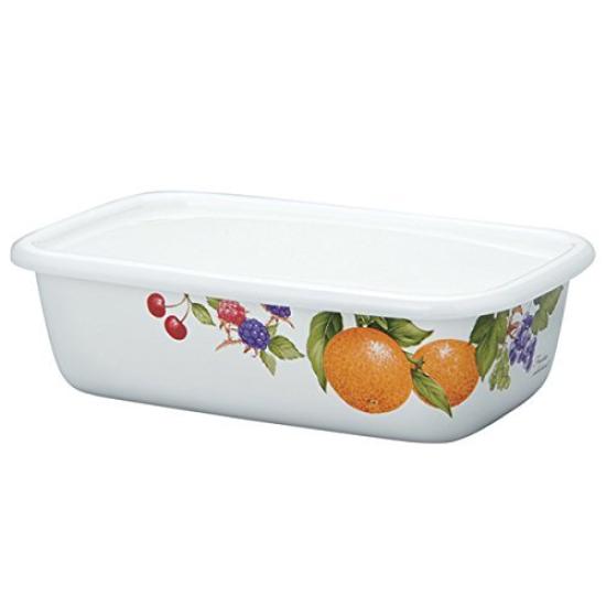 Fuji Enamel Эмалированный контейнер для хранения Fruitas Collection Квадратный 10 л 2 FTCS-B2 4750₽
