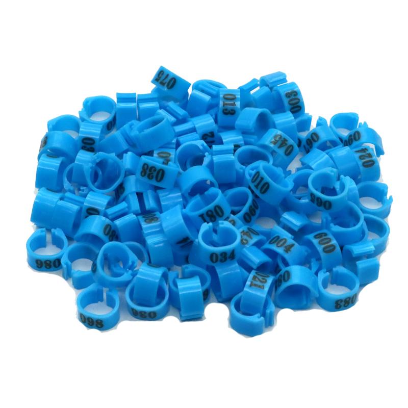 100 Pcs Pigeon Foot Ring M-A-K-E-R Digital Identification Ring 7*9 Mm Bird Ring Bird Training Tools Animal Control Device