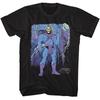 Masters of the Universe Skeletor a Lebková hora Čierne tričko Unisex tričko