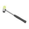 Mini Hamme Double Sided Rubber Nylon Hammer Hand Tool with Non Slip Handle for Household Jewelry Craft