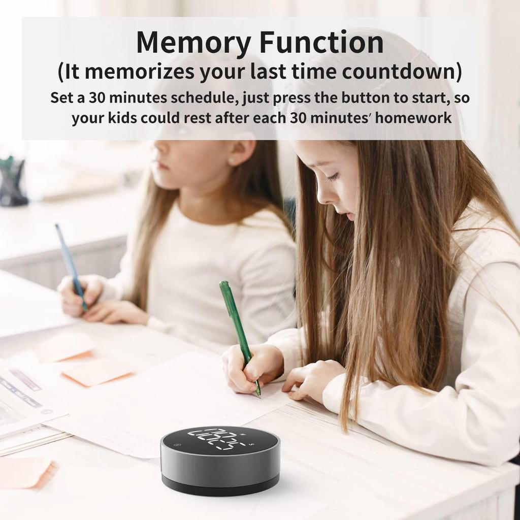 Magnetic Kitchen Timer LED Digital Timer Countdown Alarm Clock Timer Mechanical Timer for Home Cooking Study Fitness3