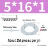 Oversized Thickened Galvanized Iron Flat Washer M2M3456810-M6