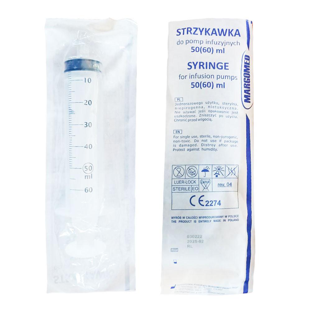 Syringe for Infusion Pump 50ml Margomed 1pc