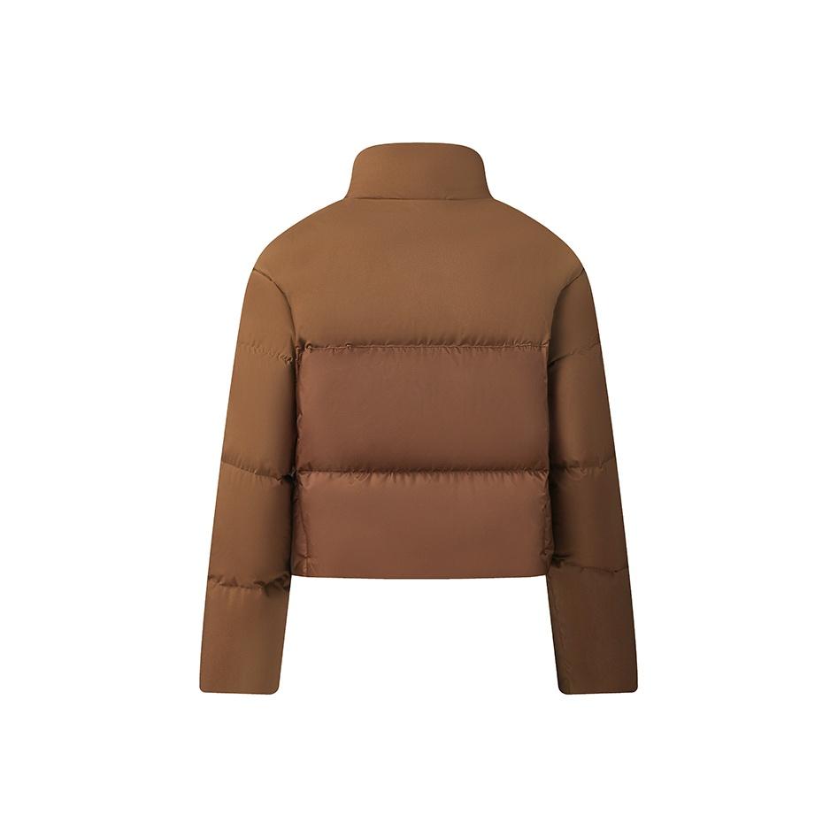 FILA Original RGB Multicolor Fashion Classic Simple Retro Personality Trendy Casual Versatile Warm Waterproof Down Jacket F11W549902FBN