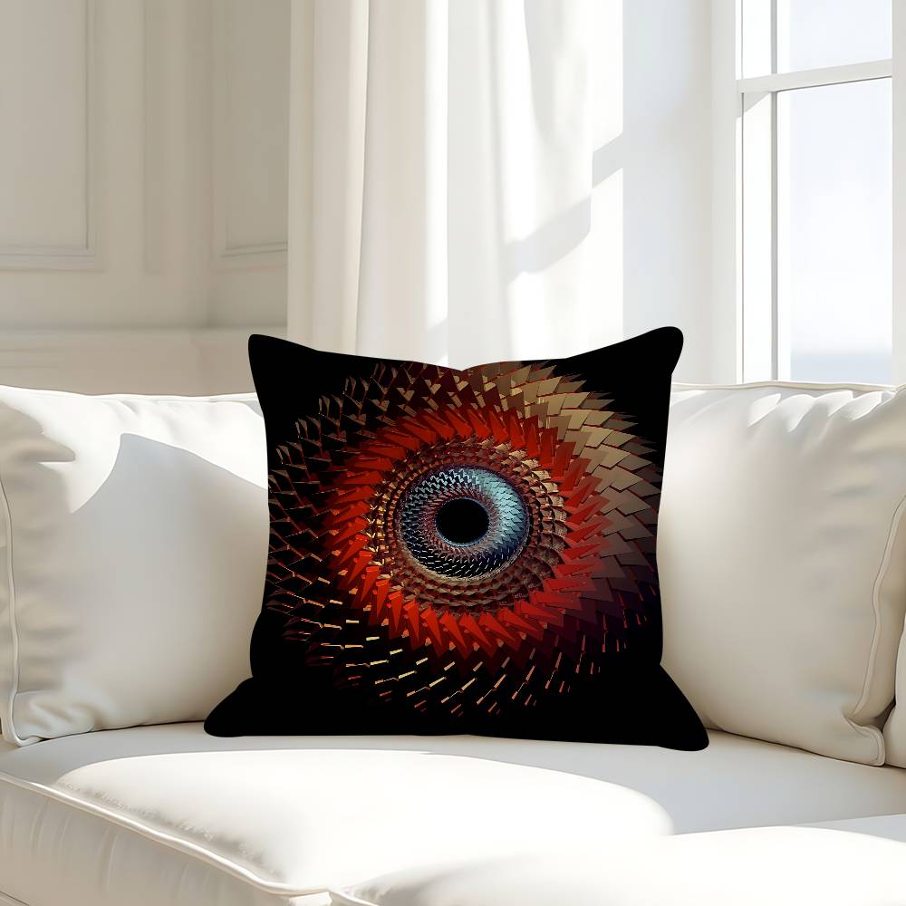 3D Visual Pillow Case Removable Washable Cushion Cover – All-Season Soft Linen