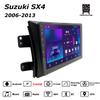 Android Car-Play Car Radio For Suzuki SX4 2006-2013 Multimedia Player Head Unit Stereo GPS Navigation BT WIFI,2+64GB