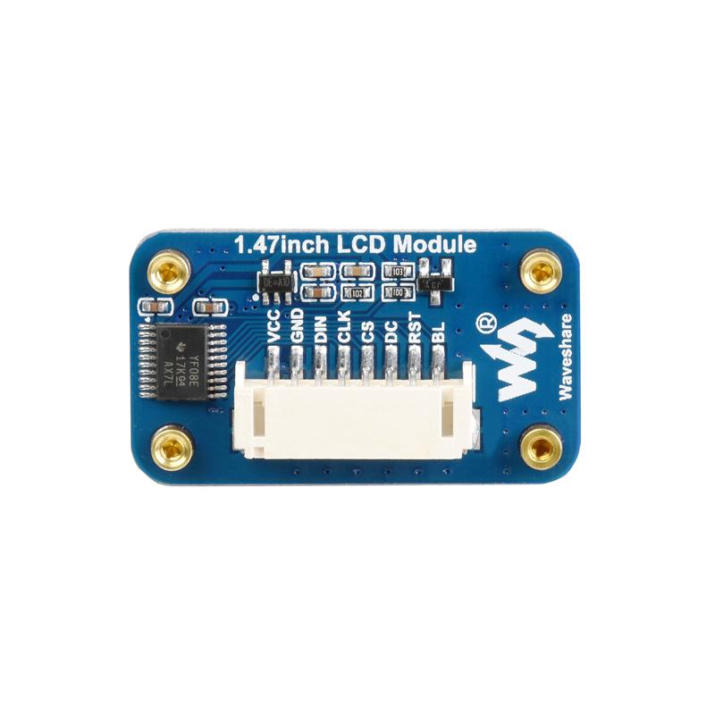 1.47inch LCD Display Module IPS 172x320 Resolution SPI Interface for Arduino / Raspberry Pi / STM32