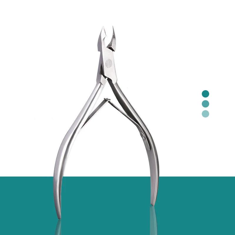Stainless Steel Cuticle Clippers Trimmer Dead Skin Remover Pedicure Tool Cuticle Nippers Nail Manicure Scissors for Personal