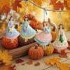 8/16/24PCS New Wooden Christmas Wooden Pendant Retro DIY Xmas Ornaments Xmas Tree Decoration Merry Christmas Party