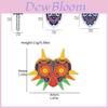 Legend of Zelda Breath of the Wild Metallmärke Pin Links Kingdom Tear Shield