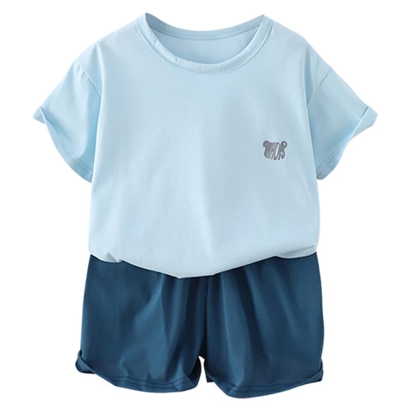 

Комплект летней одежды для детей и подростков 3-18 лет: футболка и шорты 140