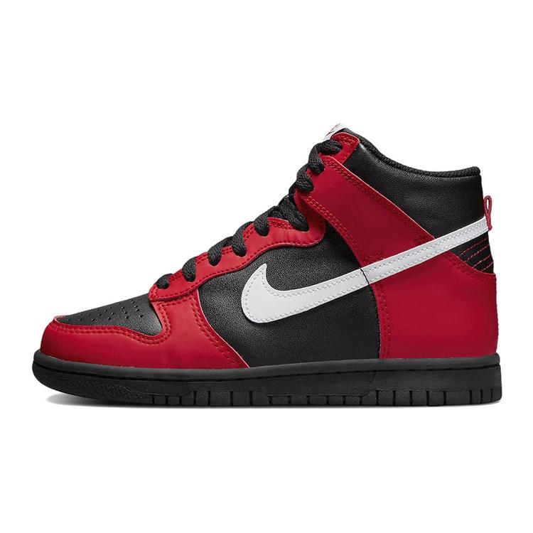(GS) Nike Dunk High  Black University Red  Kids  DB2179-003 EU 36