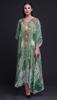Phagun Butterflies & Leopard Animal Skin Beach Kaftan Bikini Cover Up Womena    S Maxi Dress Long