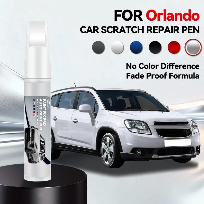 For Chevrolet Orlando 1994-2025 Paint Repair Pen Touch Up Scratch Remover DIY Auto Accessories Black White Silver Blue Red