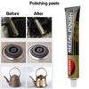 50/100g Cleaning Polishing Paste Multi-function Metal Polish Cleaner Brightening for Aluminum Stainless Steel Chrome and More