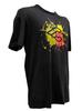 Cinelli Cycling CINELLI SPLASH Size Black T-Shirt, T-SHIRT, XL, (509CCSPLASTSBXL)