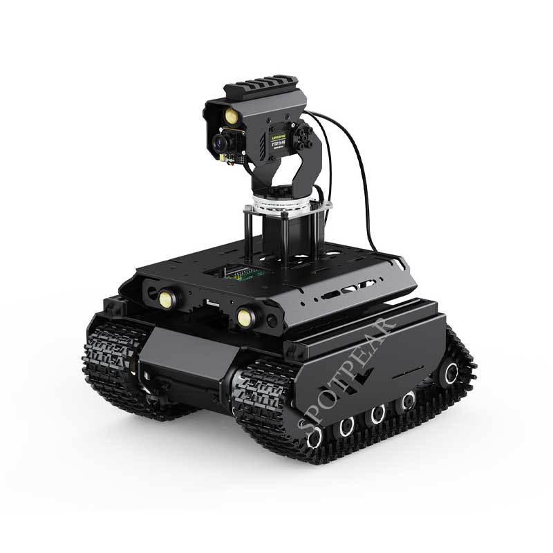 

Raspberry Pi AI UGV Звір: Робот-позашляховик з відкритим кодом з функцією панорамування-нахилу та OpenCV