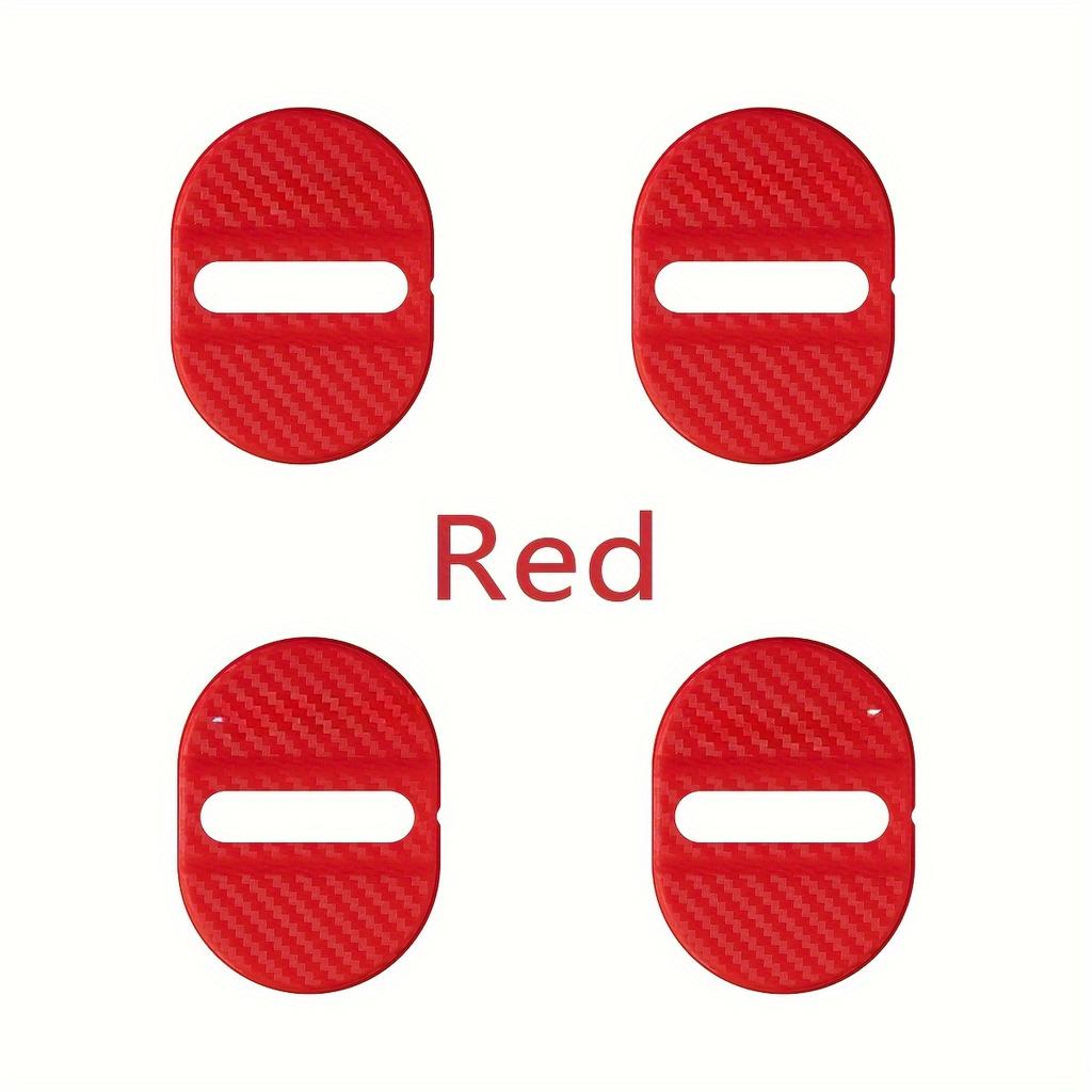 4PCS Universal Car Door Closing Shockproof Plastic Cushion Mute Shock Absorber Protective Covers Car Door Latch Accessories