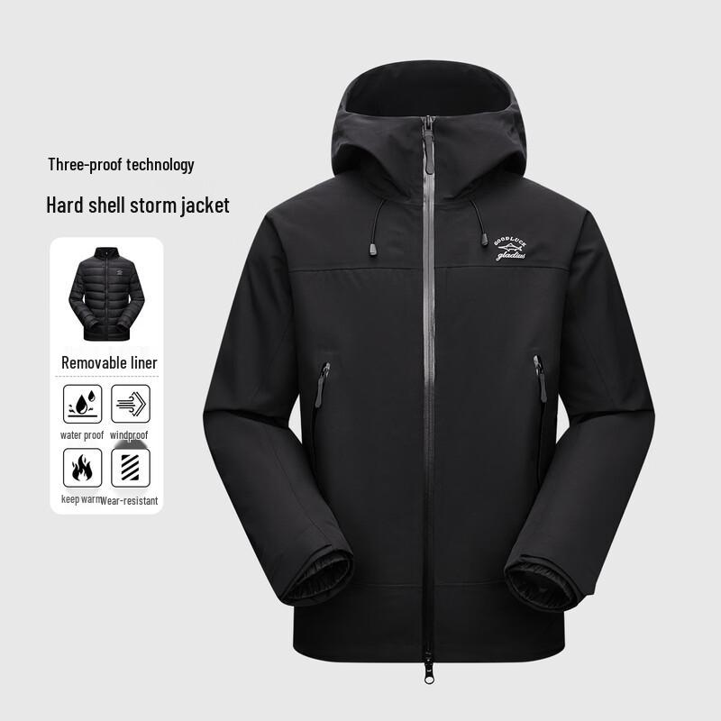 Desha Men s 3-in-1 Hooded Sport Jacket 175/50