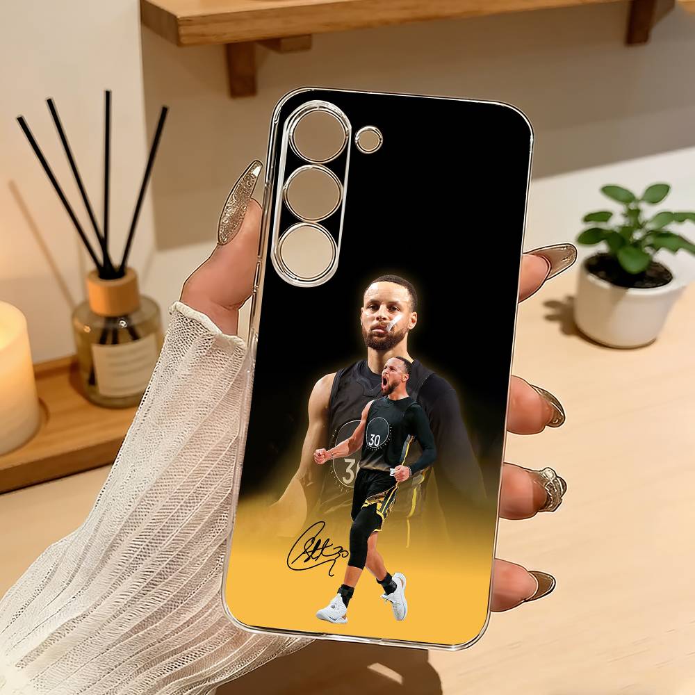 Sports Star S-Stephen C-Curry Phone Case For Samsung A10 A12 A31 A40 A70 Transparent Cover