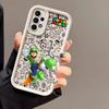 Super-Bros Case For Samsung Galaxy A55 5G Case A35 A13 A54 A53 A52 A34 A33 A32 A21S A14 A23 A24 A12 A51 A71 Phone Cover M-Marios