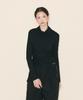 Yuupeu Wrap Around Turtleneck T-Shirt - Black