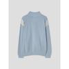 8seconds Color Block Two-Way Zip-Up Cardigan Sky Blue