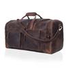 Handmade Leather Duffel Bag, Travel Luggage Duffel Gym Bag Weekender Overnight Bag for Men Leather Sports Duffle Gift Bag for Men