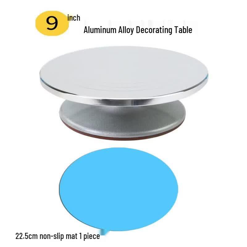 UOSO Aluminum Alloy Cake Decorating Turntable