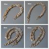 New Fashion Woman Bag Accessory Detachable Parts Replacement Chain Beige Resin Luxury Strap Women Acrylic Shoulder Handle Chain