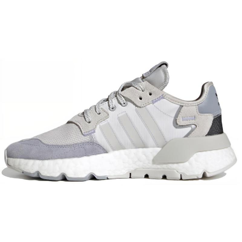 Adidas Originals Nite Jogger 'Gray White Light Purple' Women's Sneakers H03250