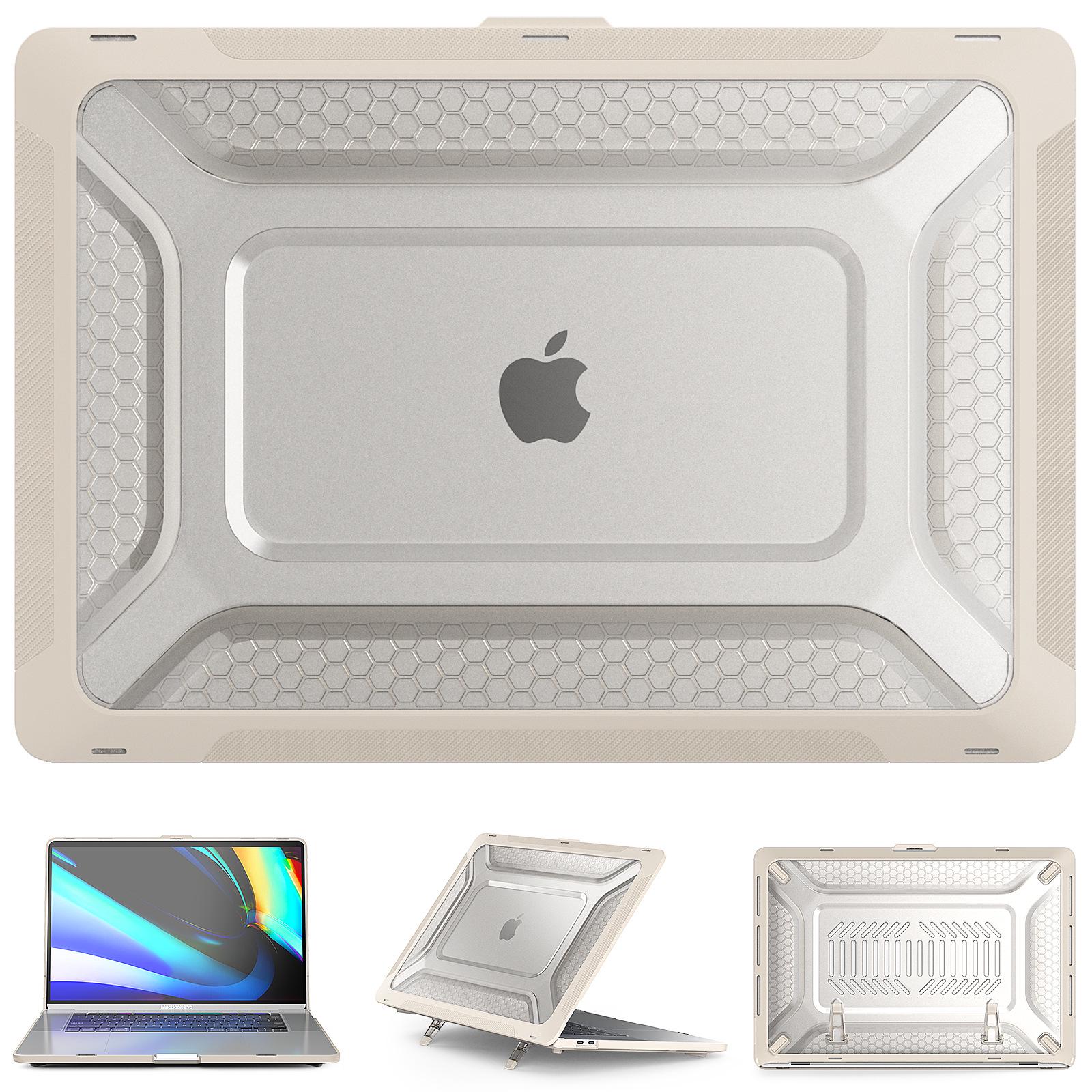 Защитная охлаждающая подставка для MacBook Air 13/Pro 16, Матовый противоударный чехол для 14-дюймовых ноутбуков Air 13 2018/2020 (A2337 M1 A2179 A1932)