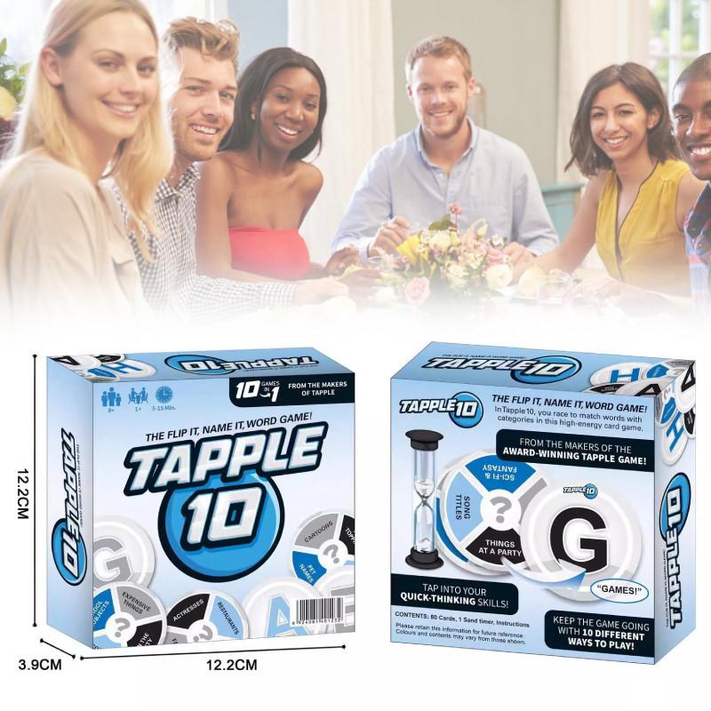 Tapple Englisch Kartenspiel Interaktiver Spaß Lernspiel Für Alle Altersgruppen