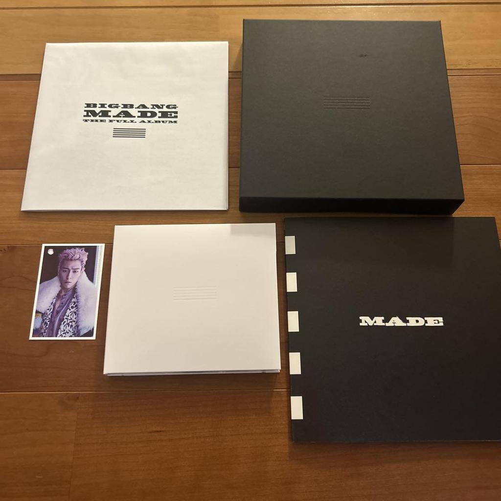 [USED] BIGBANG BRAND NEW FULL MADE DVD T.O.P Trading Card