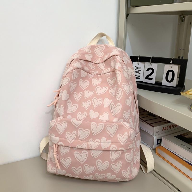 Студенческий школьный рюкзак с принтом Love — фото 13