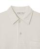 Oteumilkape Pigment-Dyed One-Pocket Polo Shirt - Ivory