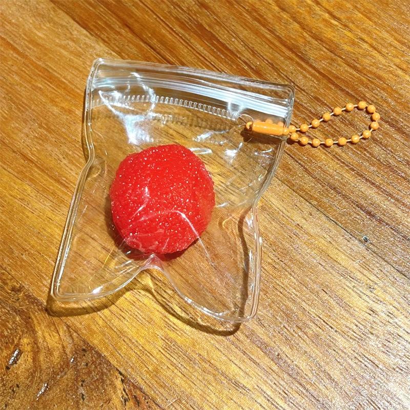 1Pcs New Sticky Tpr Fruit Blueberry Tangerine Orange Stress Relief Fidget Mini Squeeze Antistress Kids Toy