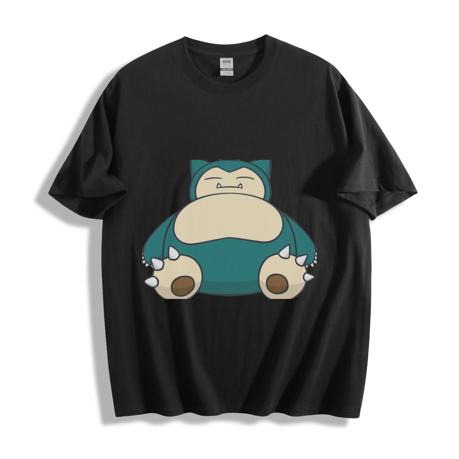 Футболка Snorlax Snooze - Уютная гигантская футболка унисекс с покемоном M