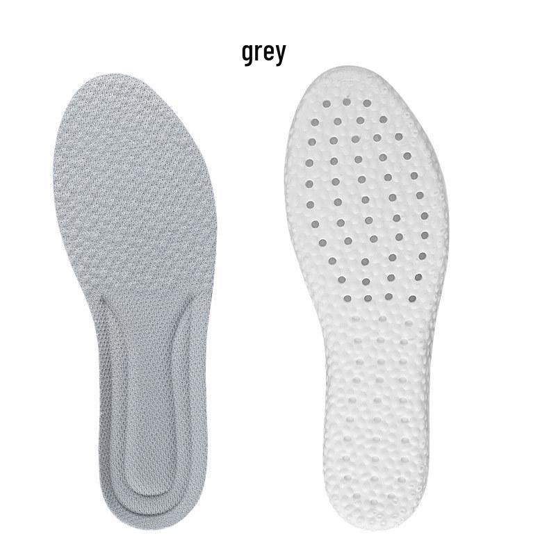 Ultra-Soft Unisex Breathable Sports Shoe Insoles - Lightweight, High-Elastic, and Shock-Absorbing for All-Day Comfort