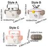 Dust-proof Cartoon Medicine Box Large Capacity Pill Container Double-layer Medicine Box  Office