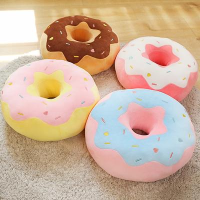 Creative Donut Cushion Plush Toy Sofa Pillow