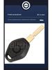 Compatible with BMW CAS2 Straight-Blade Key Remote Control (315/315LP/433) with ID46-7953 Chip
