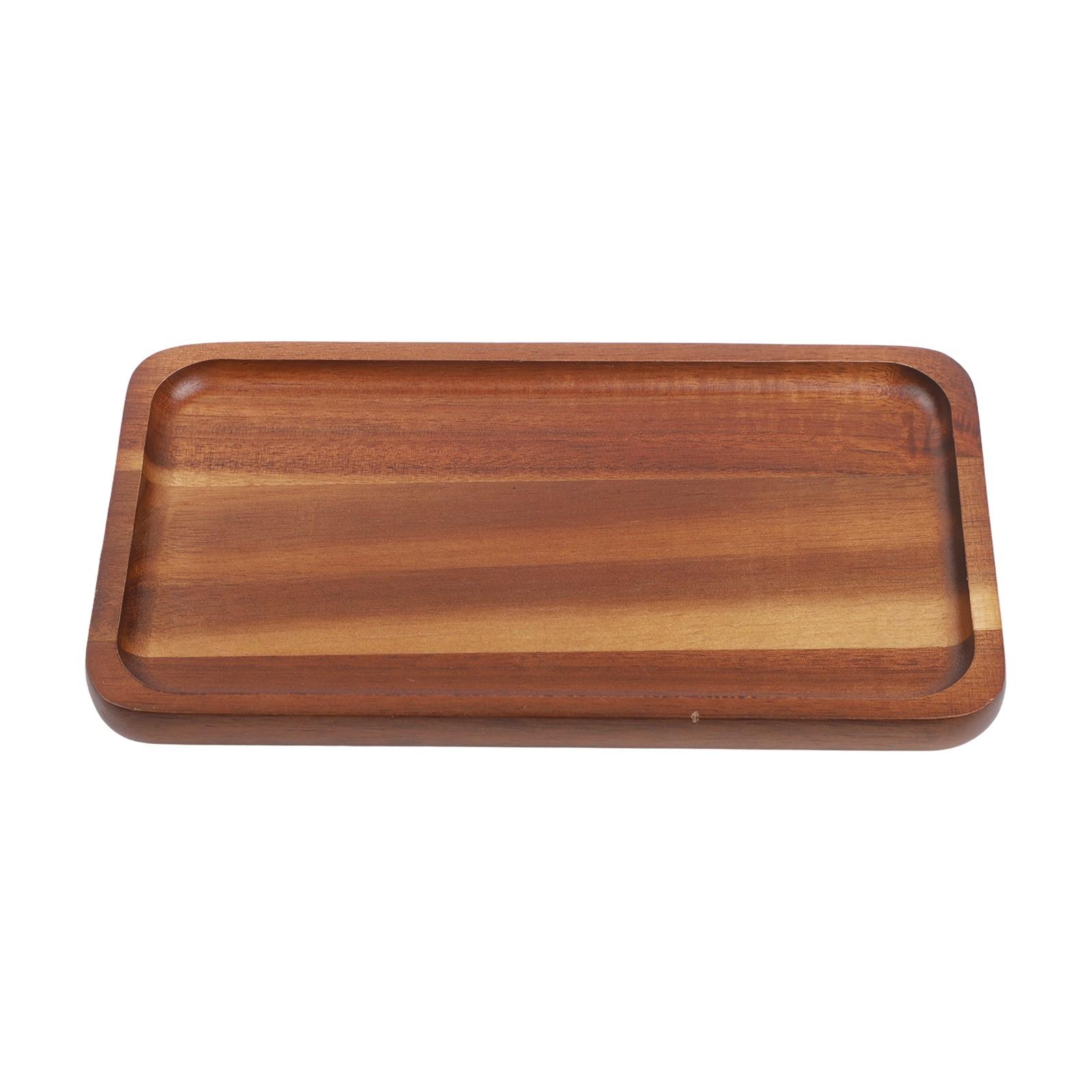 

Easy To Clean Serving Tray Wooden Tray Minimalist Aesthetic