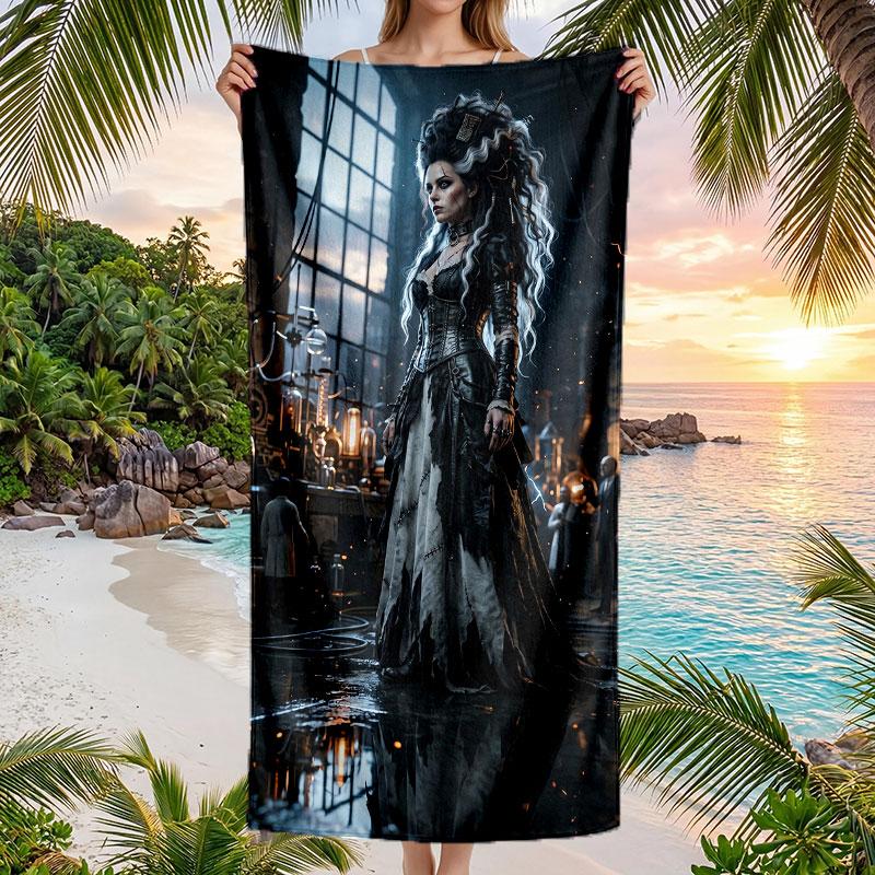Large Beach Towel Quick Dry Absorbent Towel For Beach IndoorBride of Frankenstein