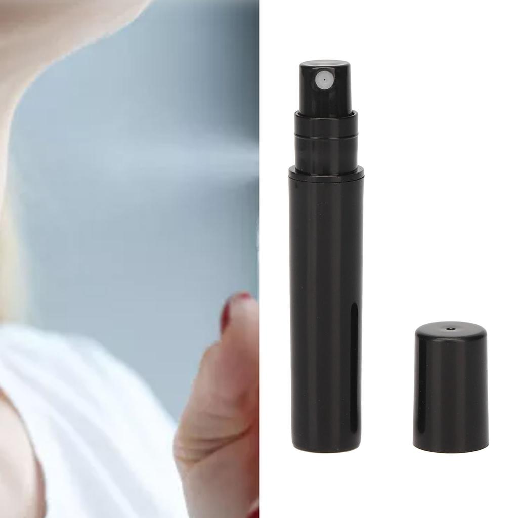 20pcs 3ml Refillable Perfume Sprayer Portable Empty Perfume Bottle for Travel Outdoor Black