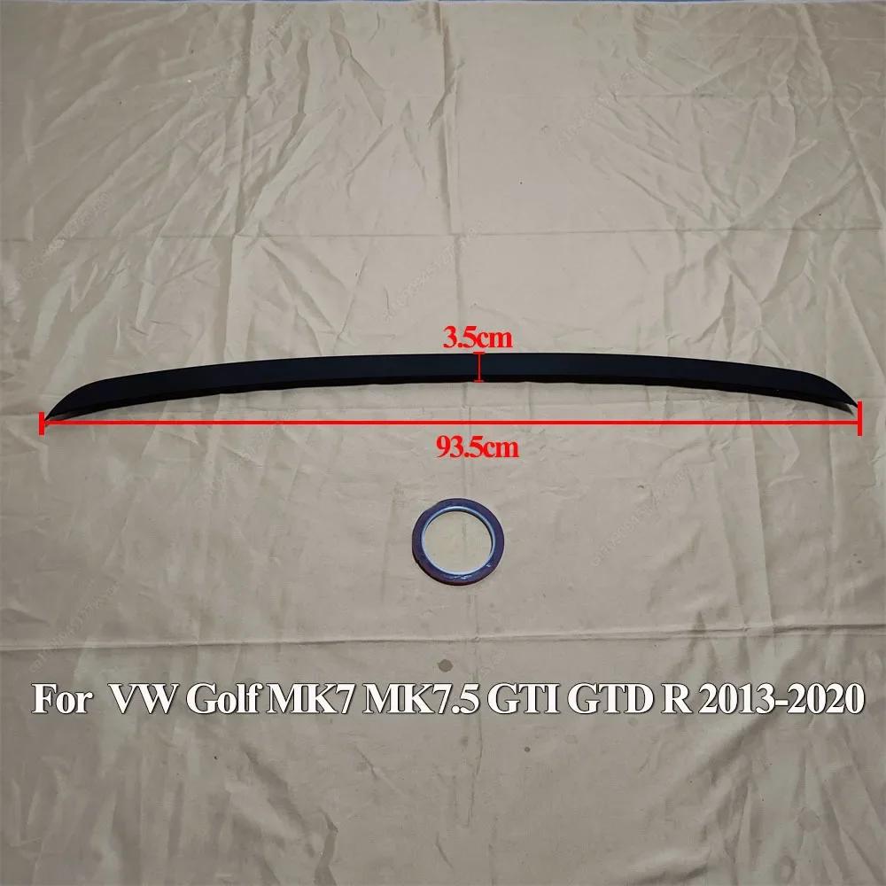 TCR Front Bumper Lip Diffuser Splitter & Rear Roof Spoiler Wing For VW Golf 7 7.5 MK7 MK7.5 GTI GTD R 2013-2020 BodyKits Tuning