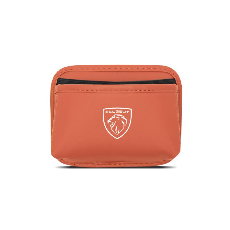 PU-Leder Auto-Aufbewahrungs-Organizer-Tasche Tasche Für Peugeot 206 308 208 207 3008 307 2008 508 407 5008 408 4008 Rifter 301 RCZ 108